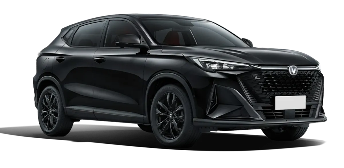 Changan CS35 Max 2026 года в цвете глубокий черный