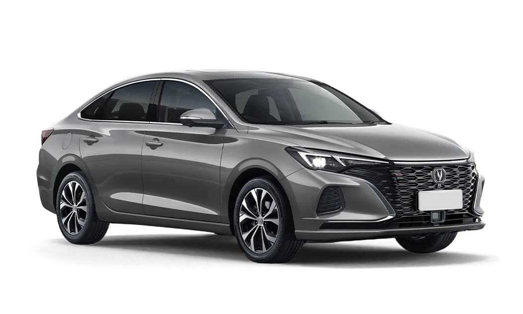 Changan Eado Plus 2026 года в цвете титановый серебристый