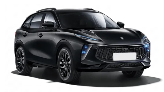 Forthing T5 EVO 2026 года в цвете черный бриллиант