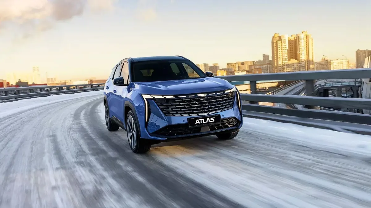 Новый Geely Atlas