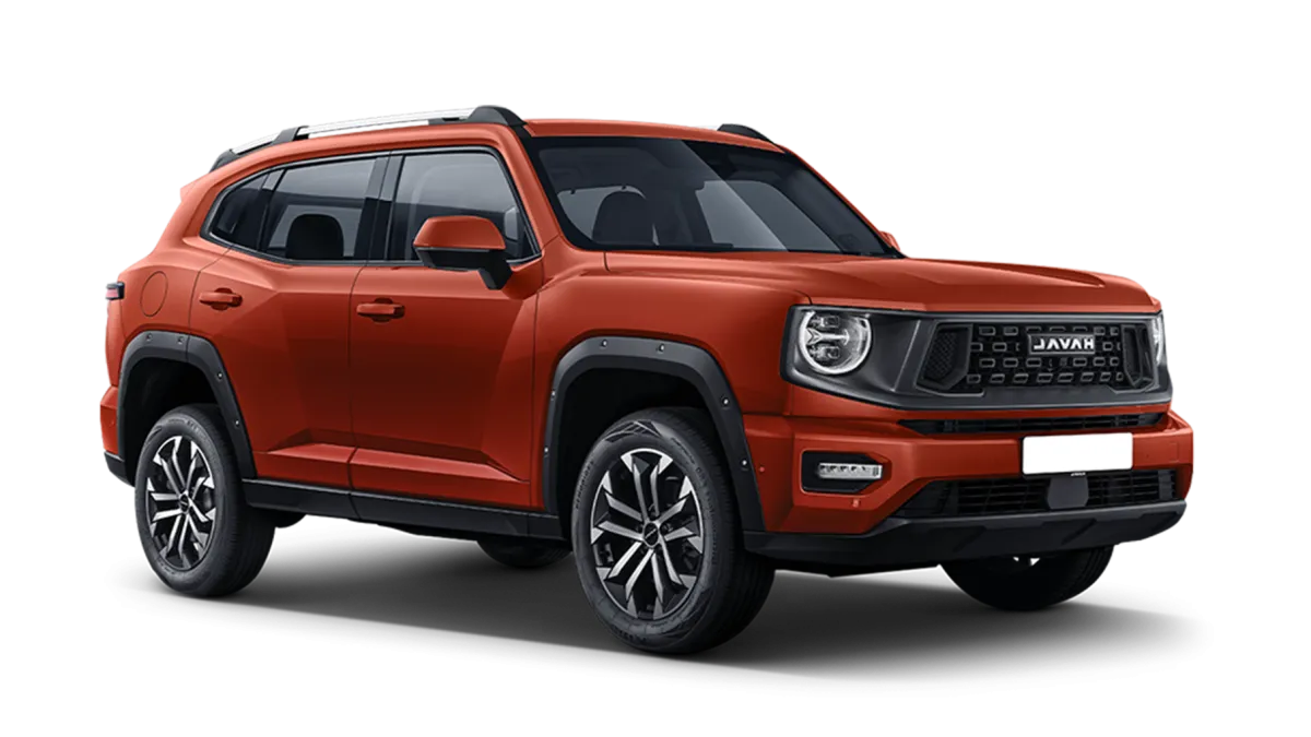 Haval H7 2026 года в цвете теракотовый сапфир