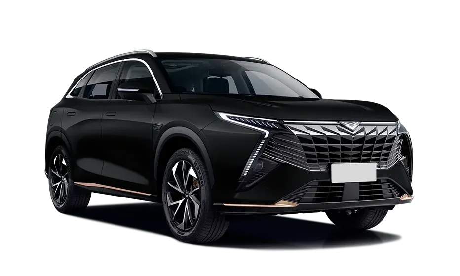 Kaiyi X7 Kunlun 2026 года в цвете черный металлик
