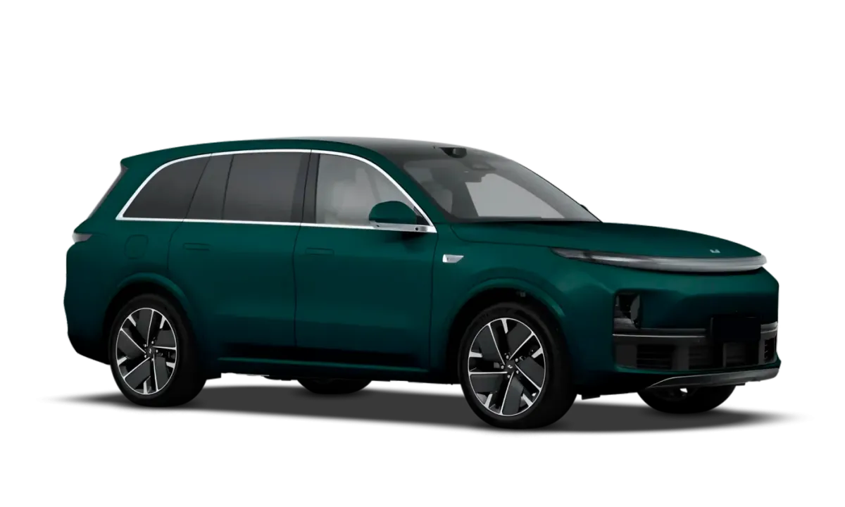 Li Auto (Lixiang) L8 2026 года в цвете зеленый