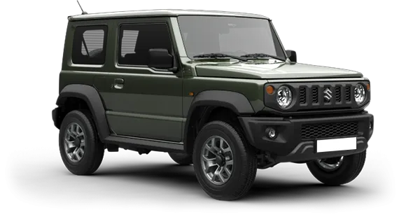 Suzuki Jimny 2026 года в цвете зеленый jungle green