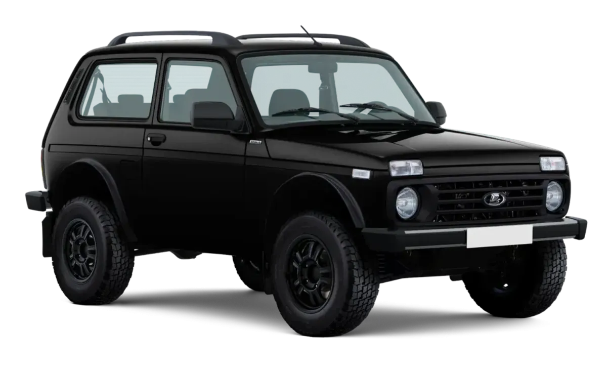 Lada (ВАЗ) Niva Legend 2026 года в цвете черный "пантера"