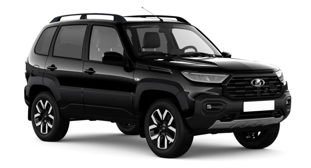 Lada (ВАЗ) Niva Travel 2026 года в цвете черный "пантера"