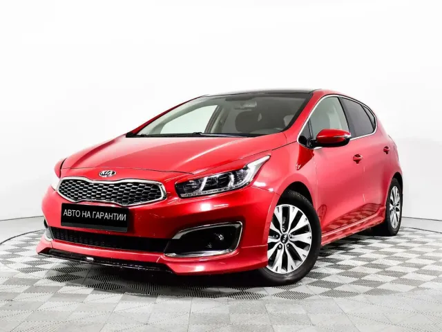 Kia Ceed II Рестайлинг, 2017