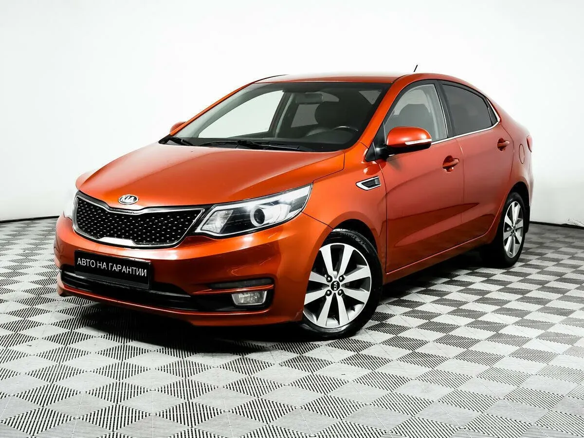 Kia Rio III Рестайлинг, 2015
