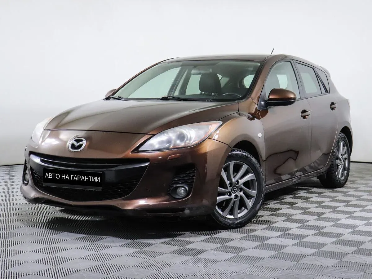 Mazda 3 II (BL) Рестайлинг, 2012