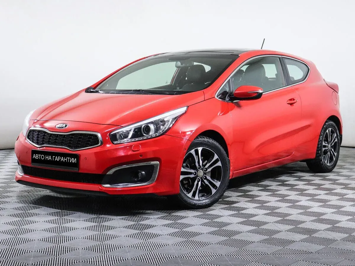 Kia Ceed II Рестайлинг, 2016