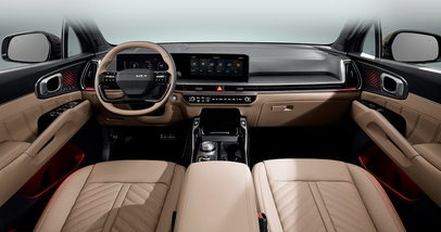 Цвета салона Kia Sorento - Фото 0