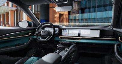 Цвета салона Geely Monjaro - Фото 0