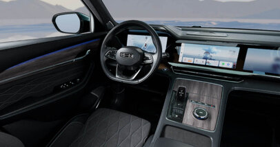 Цвета салона Geely Monjaro - Фото 2