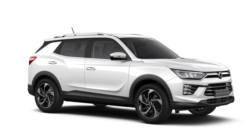 Ssangyong Korando Белый