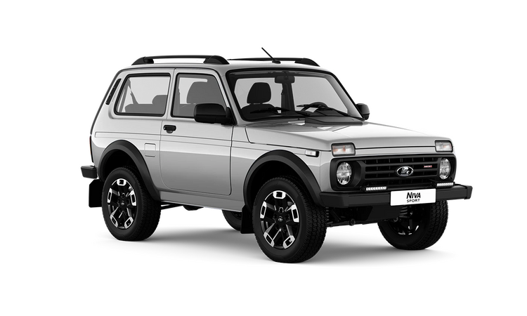 Lada Niva sport Серебристый